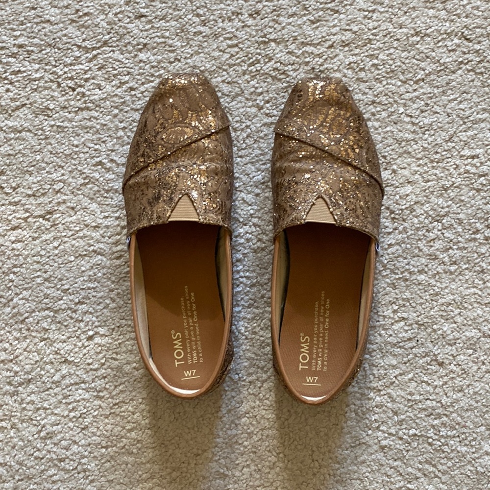 Toms Glitter